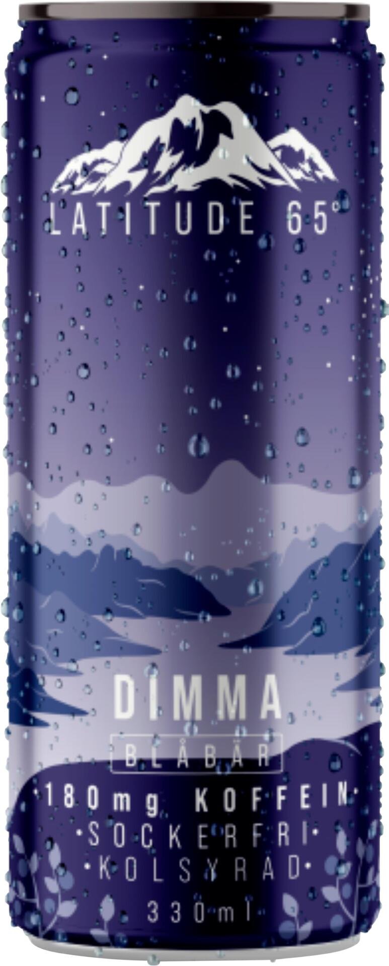 Latitude 65 Dimma- Blåbär 330 ml