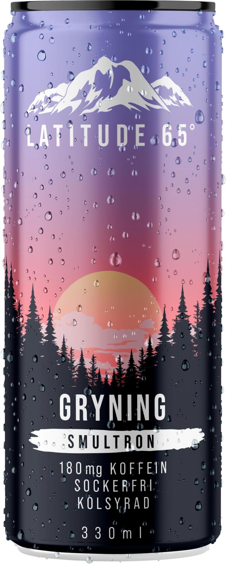 Latitude 65 Gryning- Smultron 330 ml