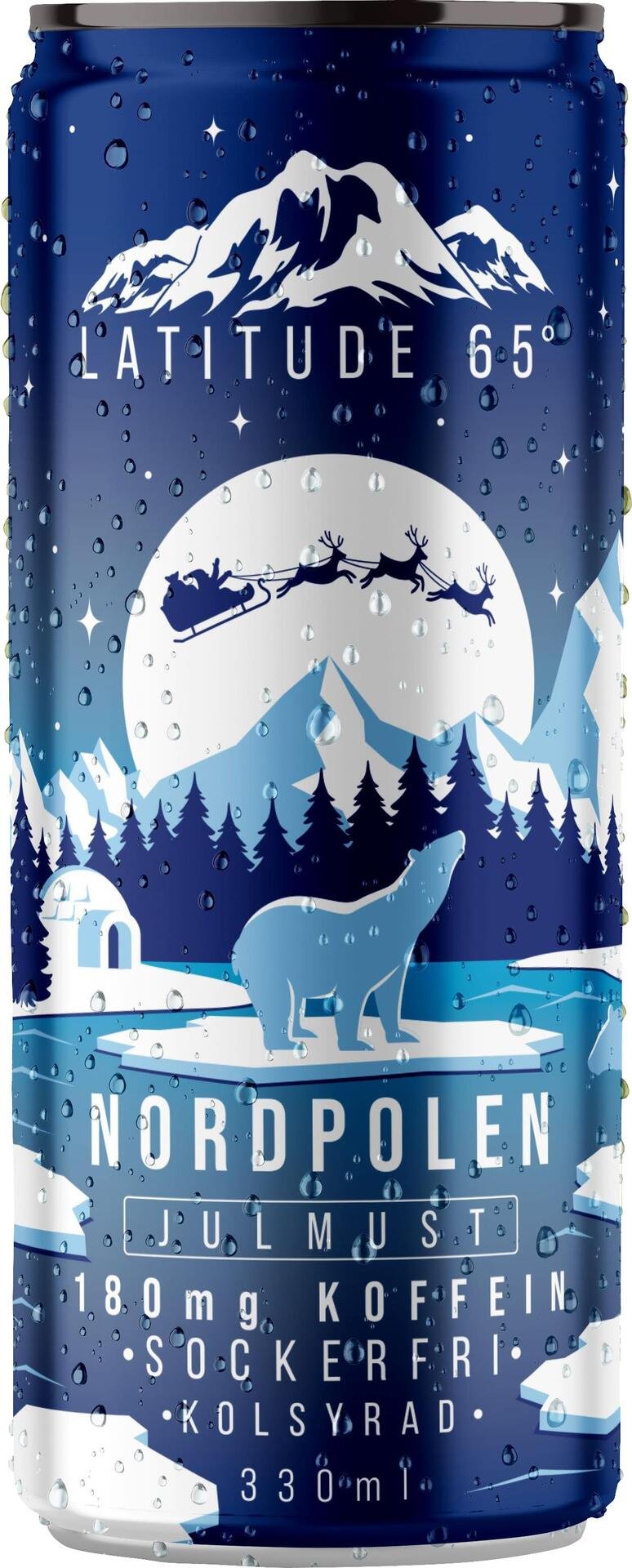 Latitude 65 Nordpolen- Julmust 330 ml