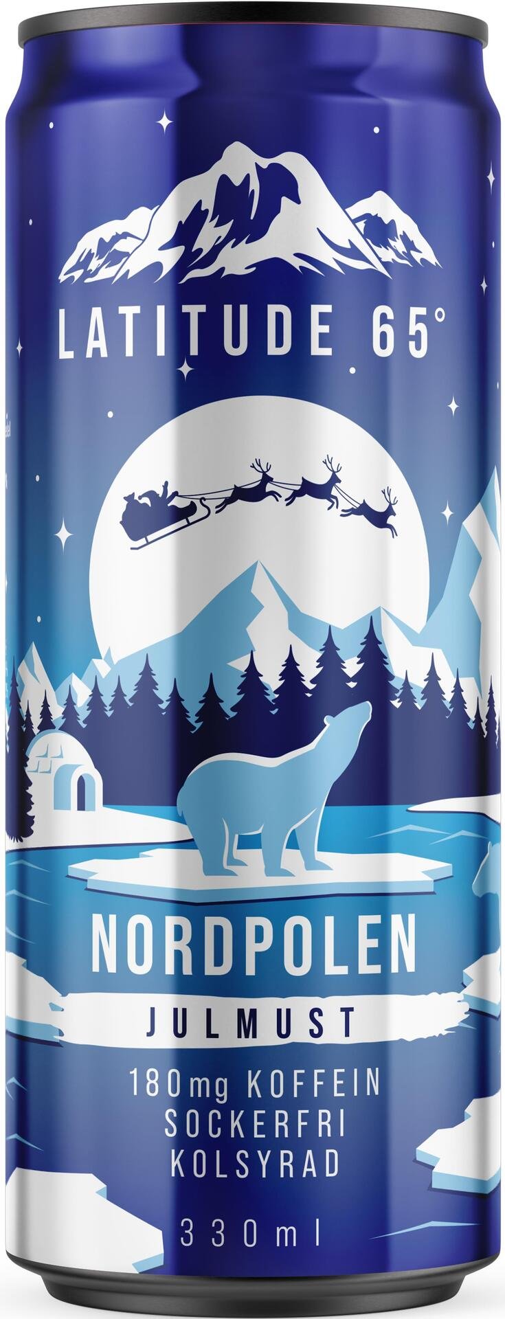 Latitude 65 Nordpolen- Julmust 330 ml