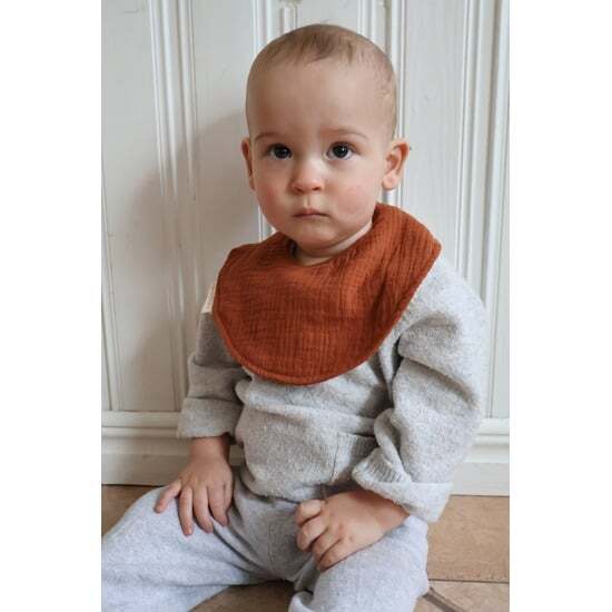 Oh, Poppy! Juno Dregglisar Warm Rust Linen Beige 2 st