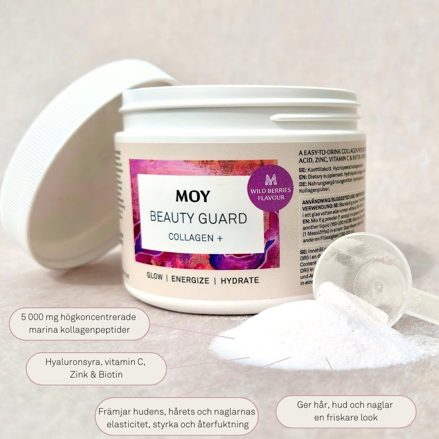 MOY Beaty Guard Kollagenpeptider Wild Berries (33 doser) 200g