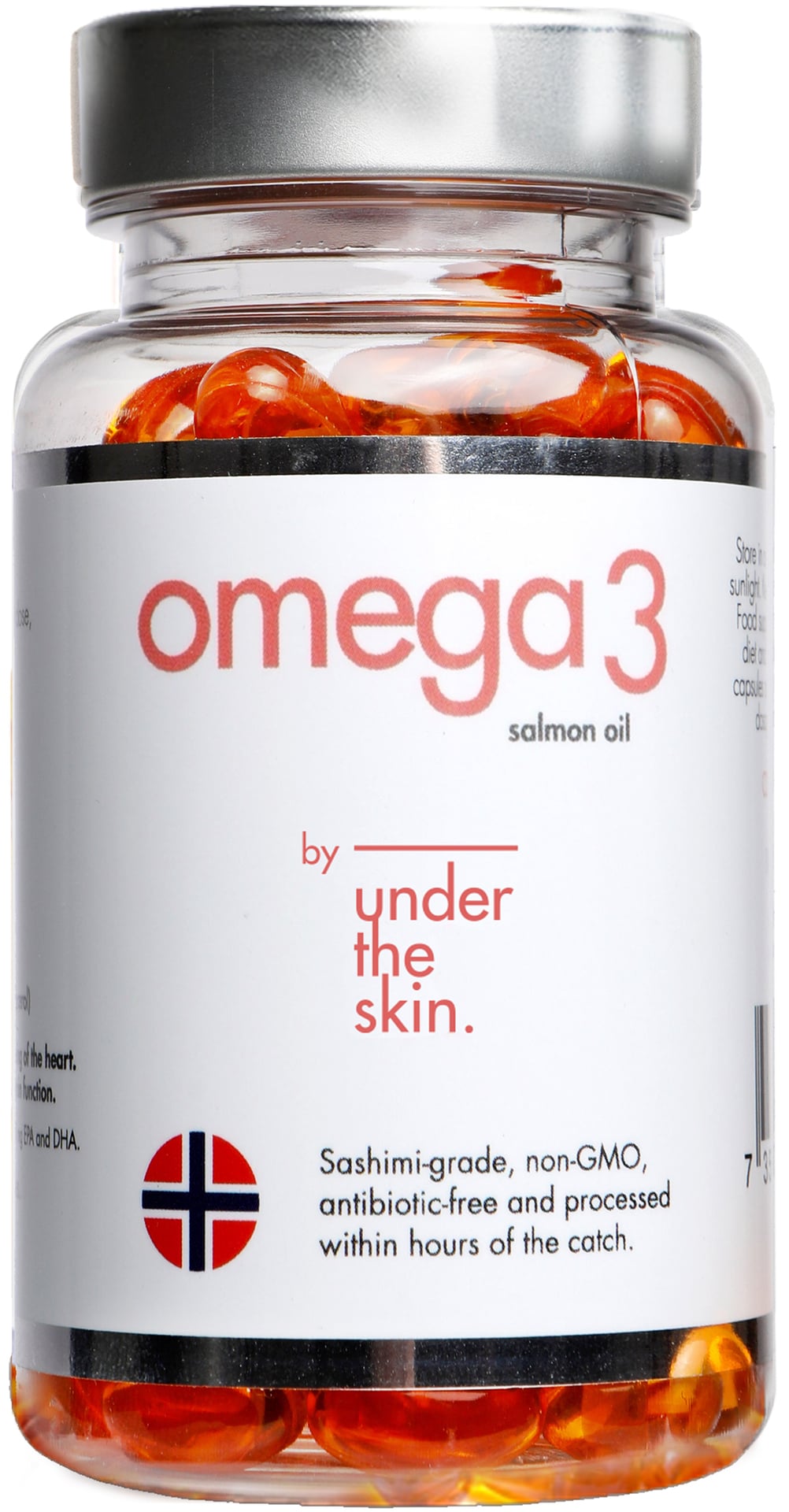 Under the Skin Omega-3  90 kapslar