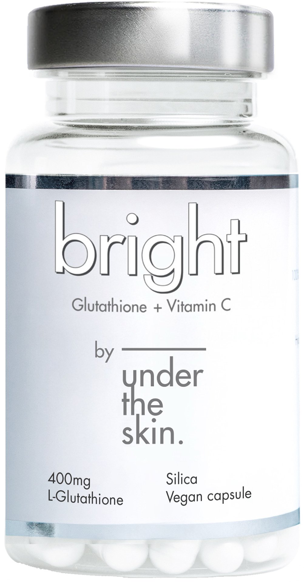 Under the Skin Bright Glutathione + Vitamin C 60 kapslar