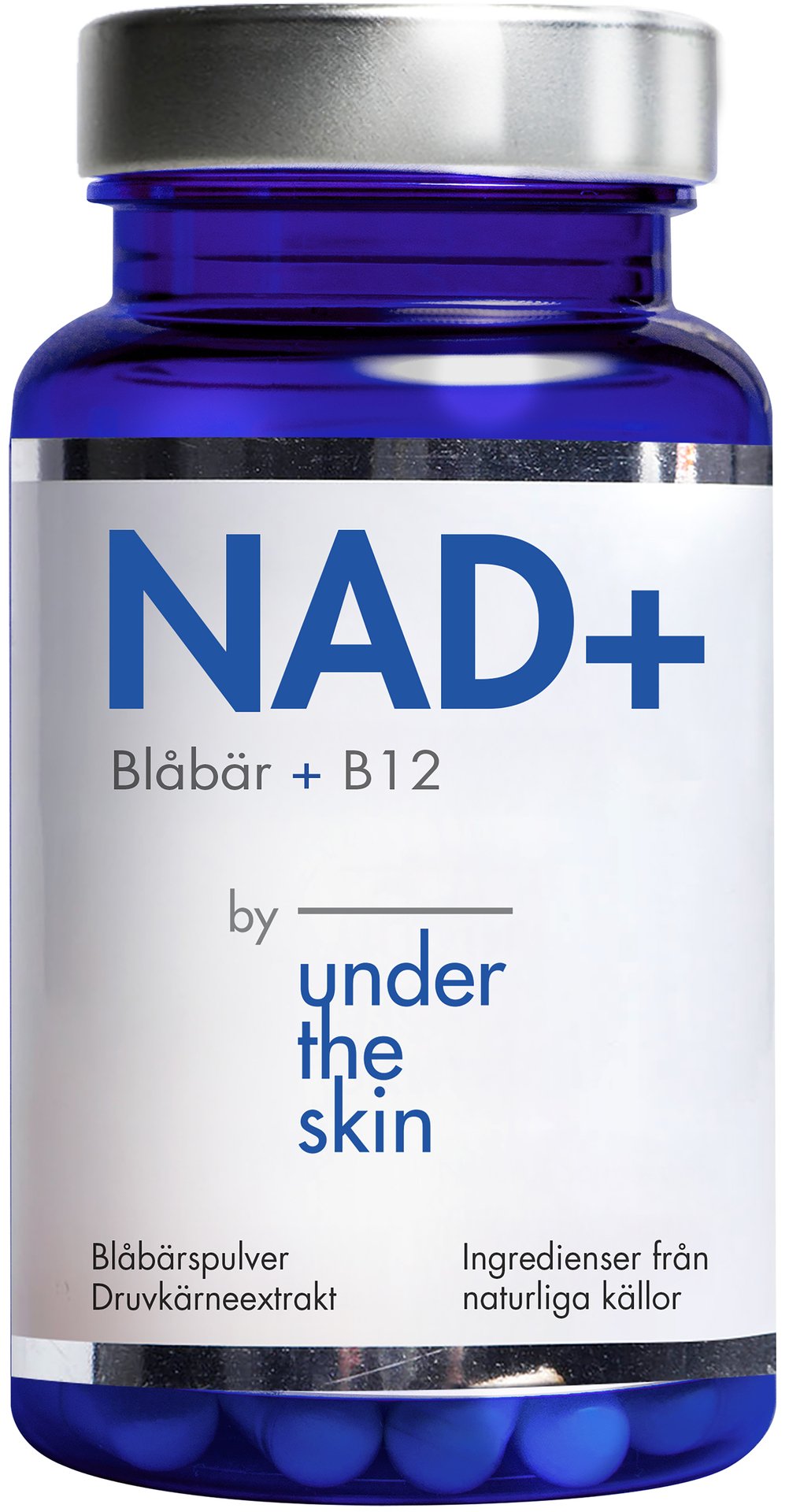 Under the Skin NAD+ Blueberry+B12 60 st