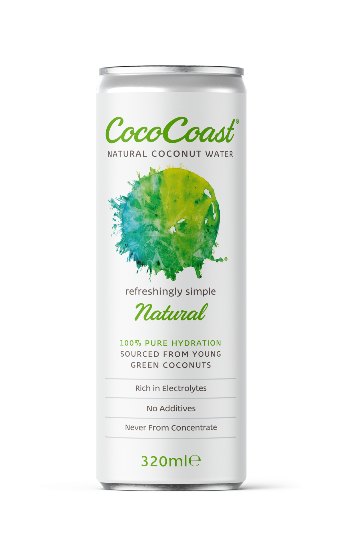 CocoCoast Natural 320 ml