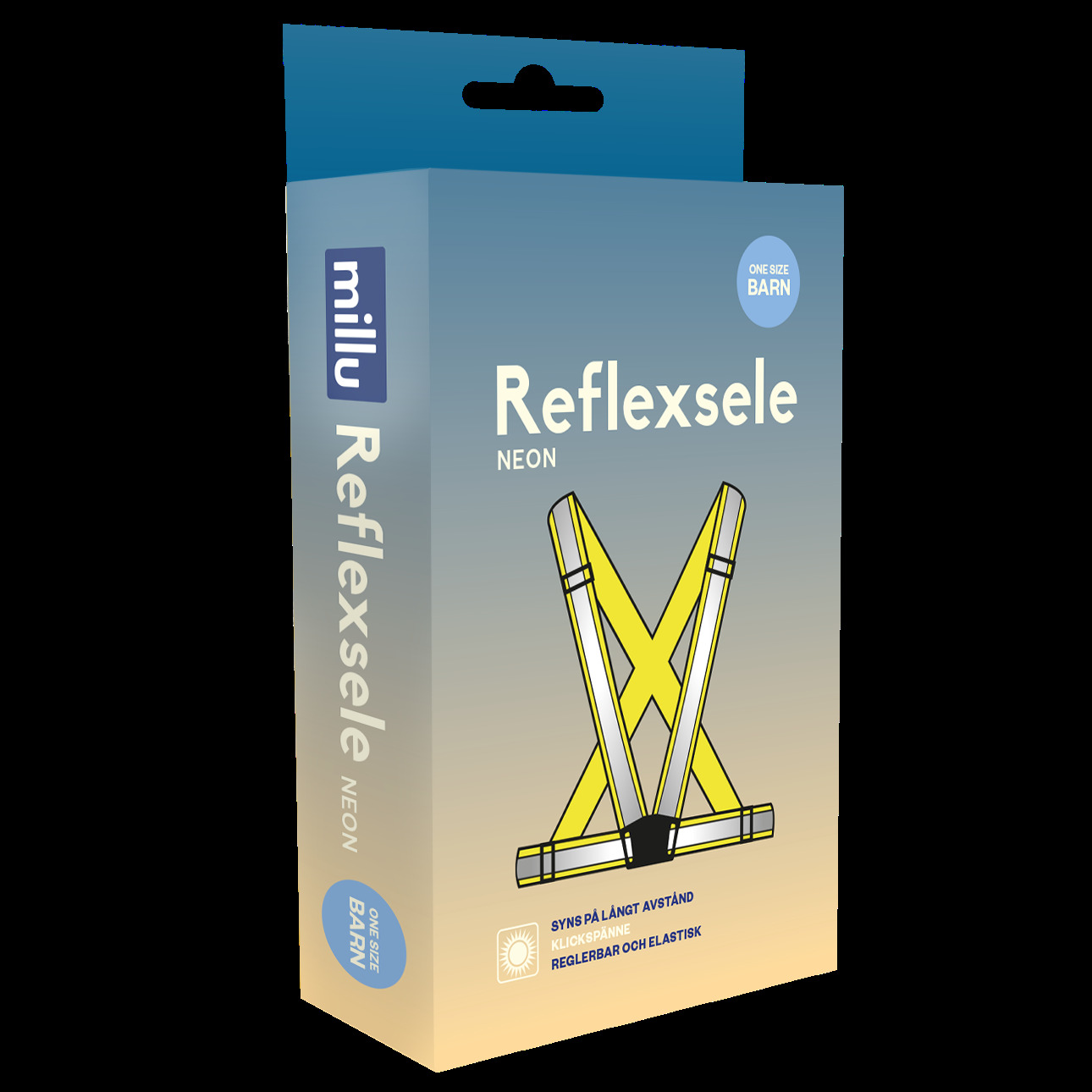 Millu Reflexsele Barn Neon One-Size 1 st