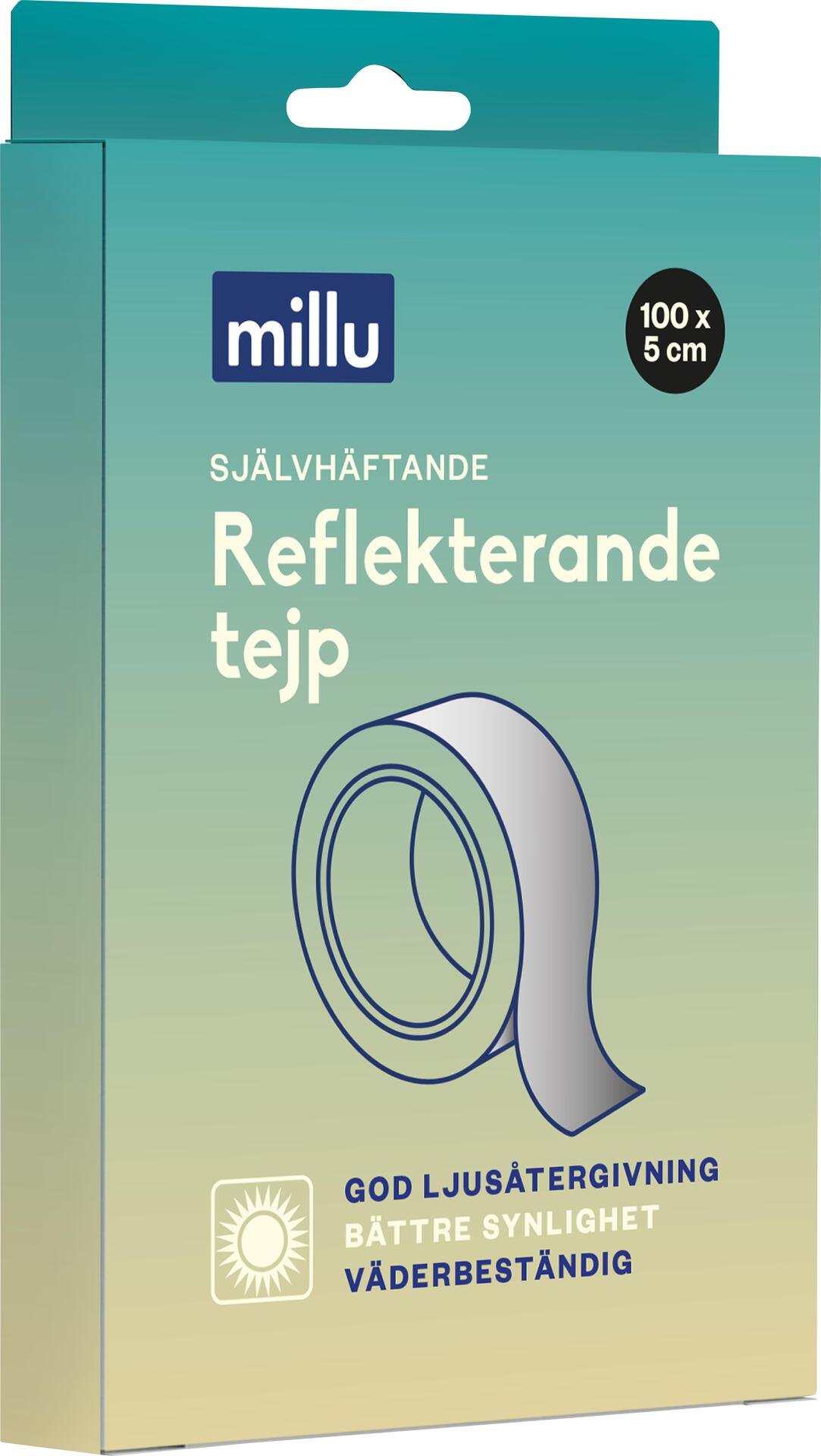 Millu Reflextejp 1 meter