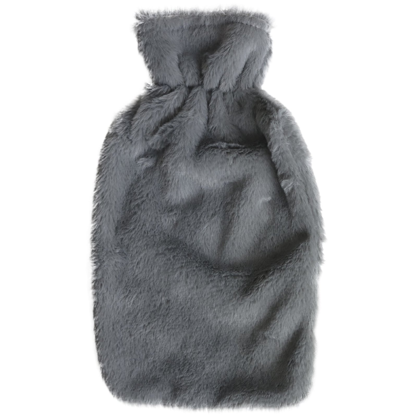 Millu Värmeflaska & Fleece Grå 2L