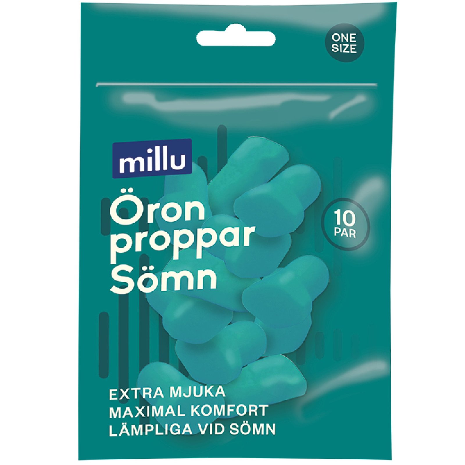 Millu Öronproppar Sömn 10 par