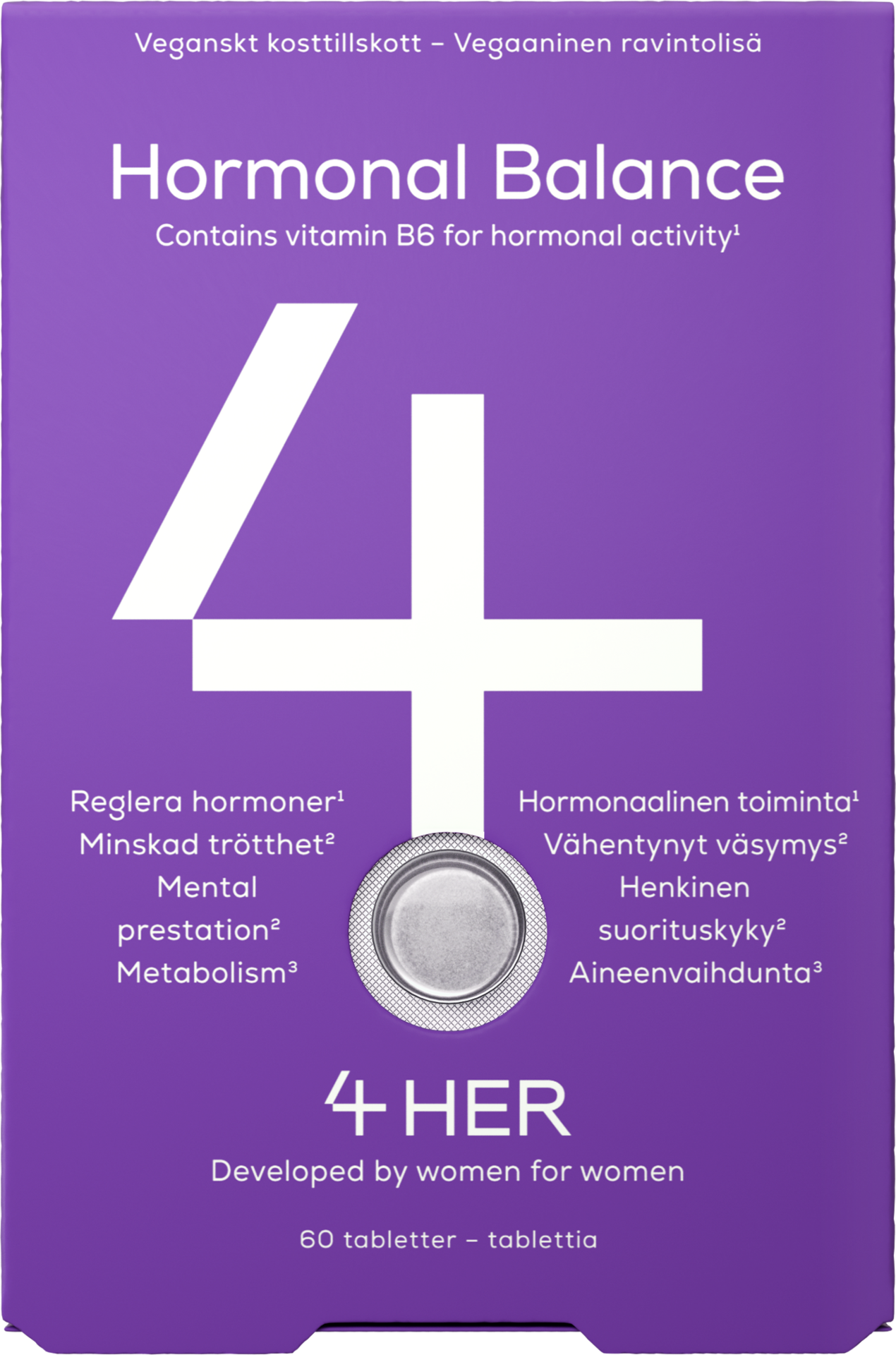 4Her Hormonal Balance Kosttillskott 60 tabletter