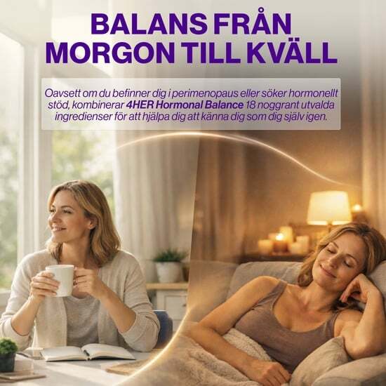 4Her Hormonal Balance Kosttillskott 60 tabletter