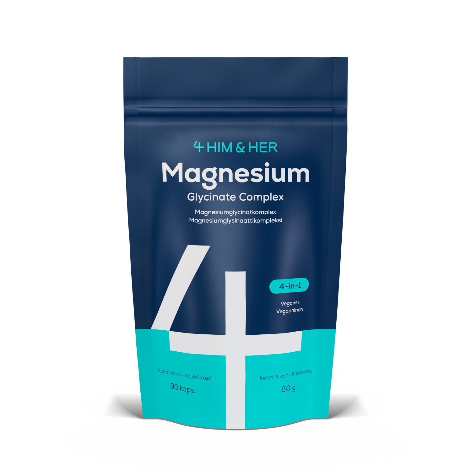 4Him & Her Magnesium Trippelkomplex 4-in-1 90 st