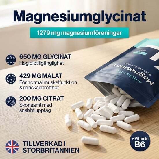 4Him & Her Magnesium Glycinate Complex 4-in-1 90 st
