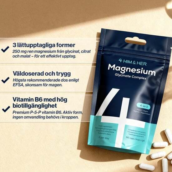 4Him & Her Magnesium Glycinate Complex 4-in-1 90 st