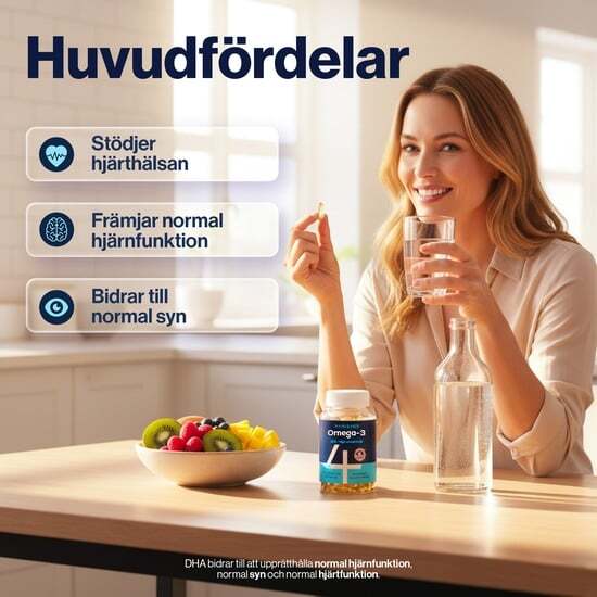 4Him & Her Omega-3 80% 120 st