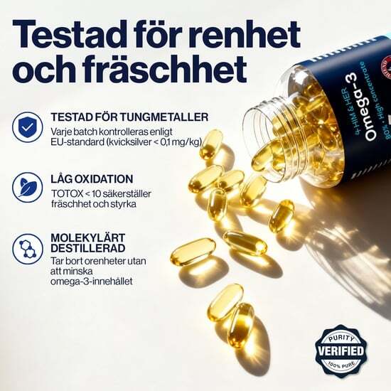 4Him & Her Omega-3 80% 120 st