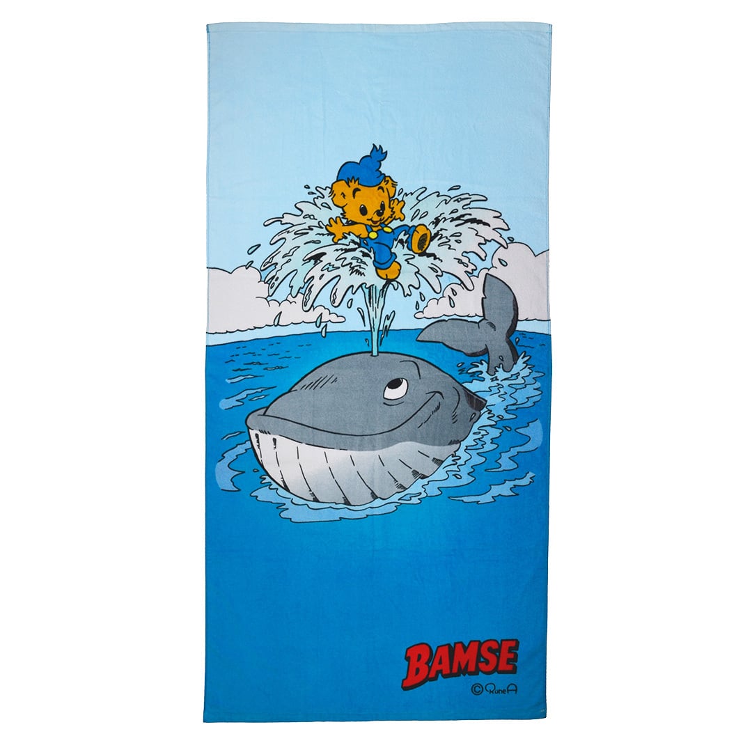 Swimpy Bamse Badhandduk Val