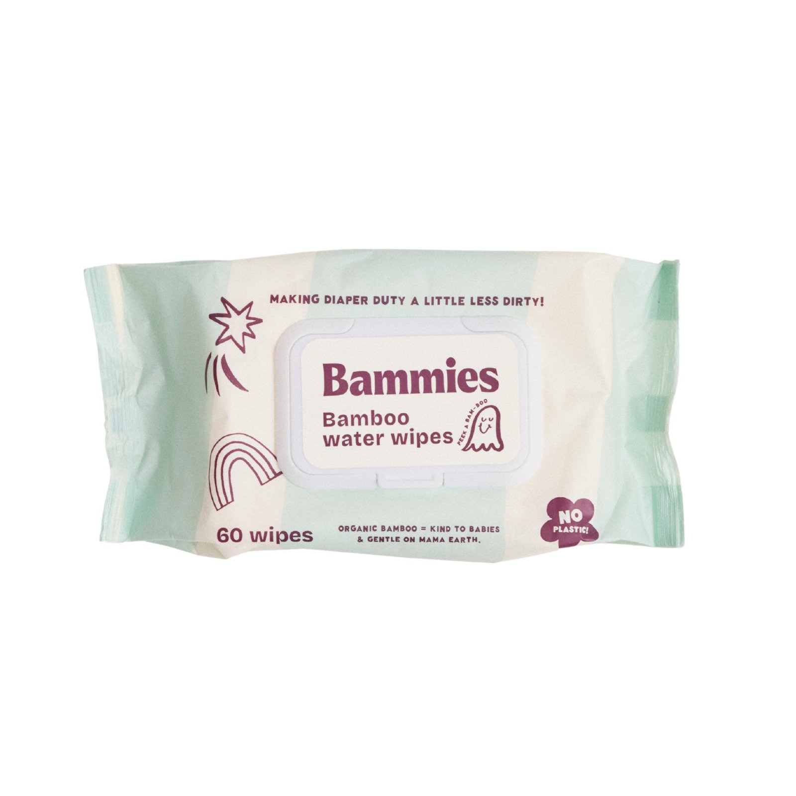 Bammies The Bamboo Water Wipe 60st