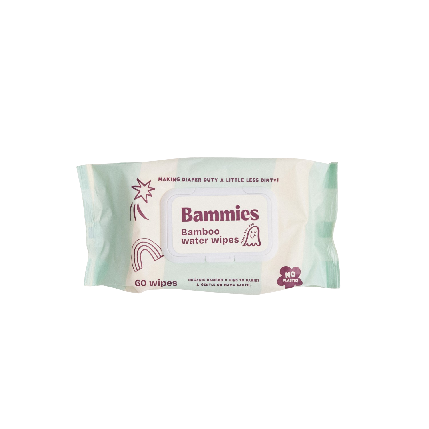 Bammies The Bamboo Water Wipe 60st