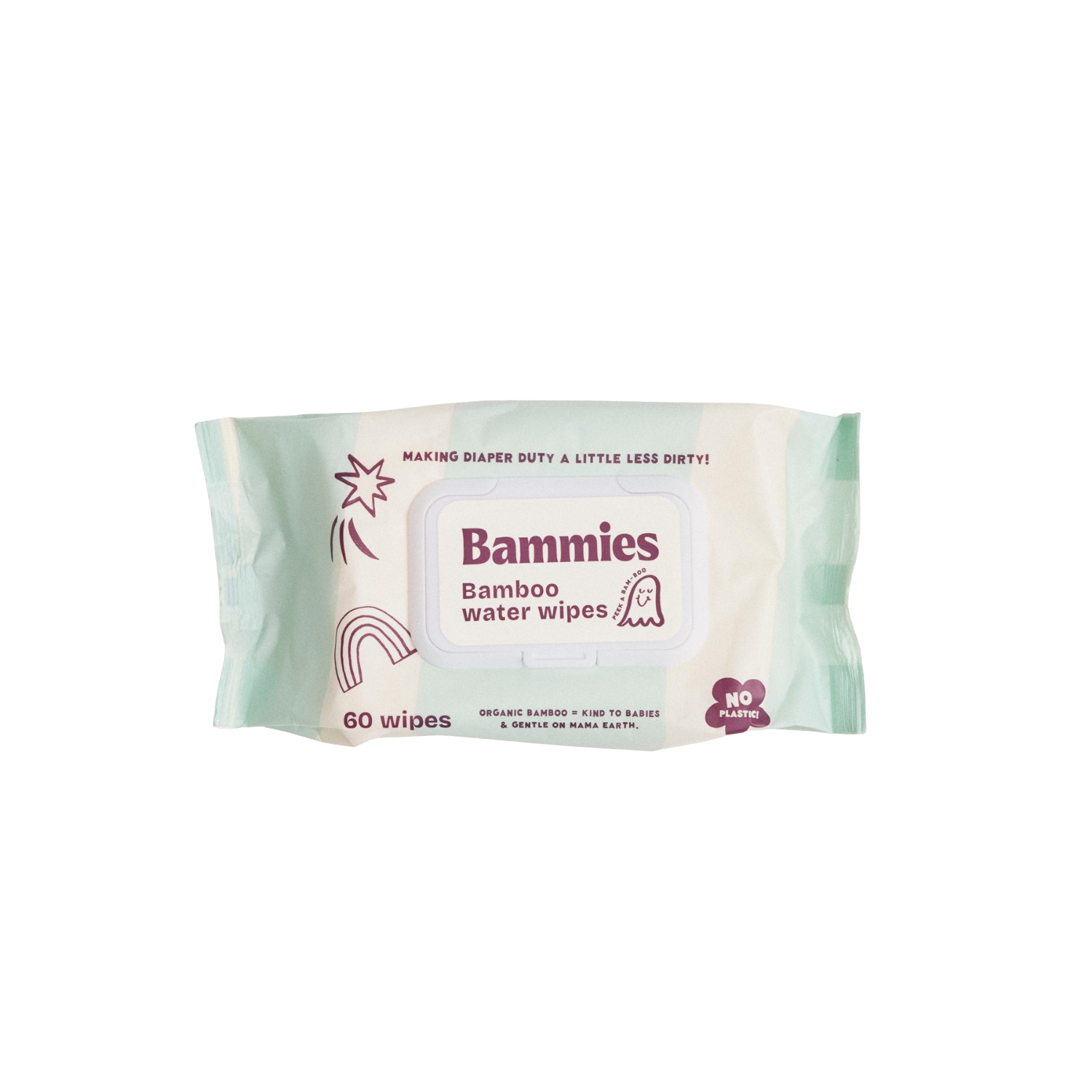 Bammies The Bamboo Water Wipe 60st
