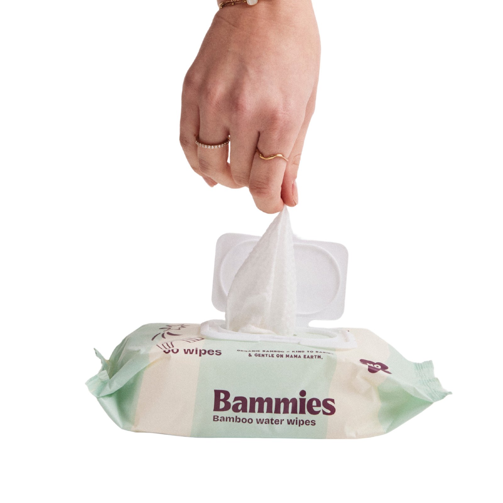 Bammies The Bamboo Water Wipe 60st
