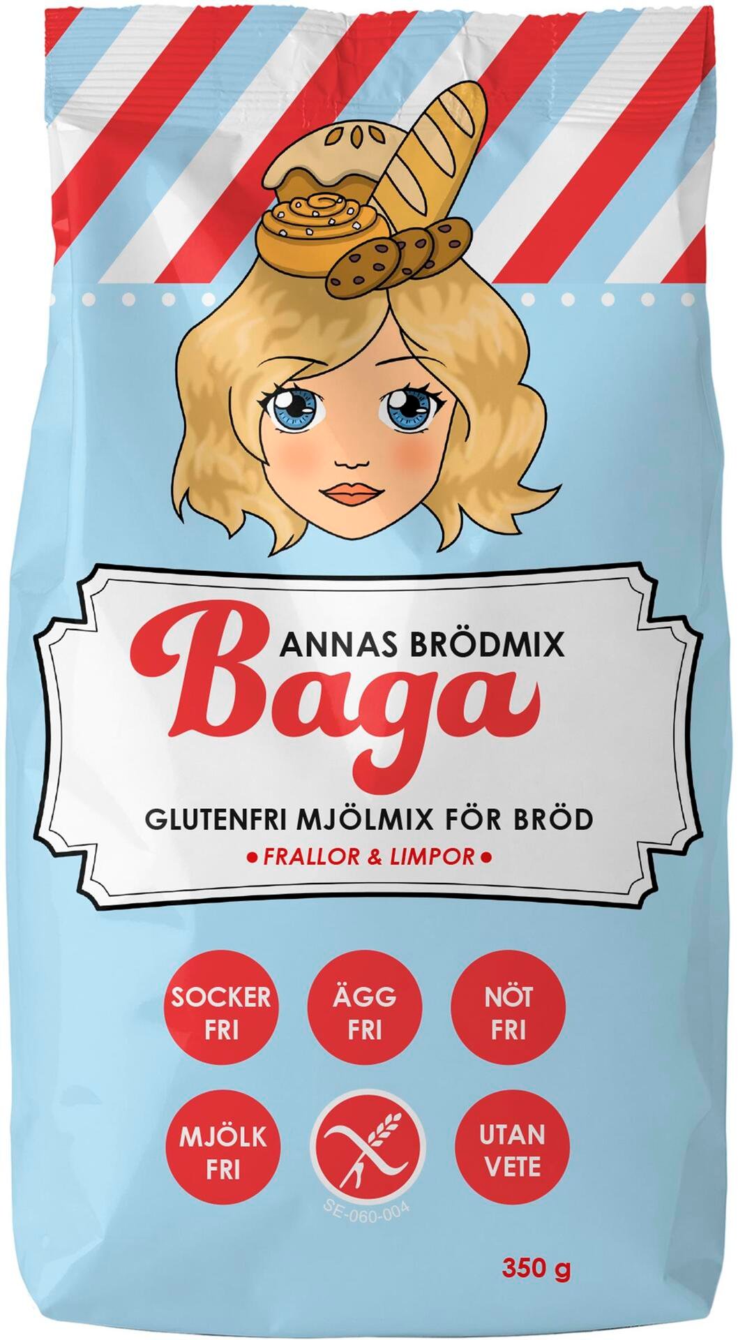 Baga Annas glutenfria brödmix