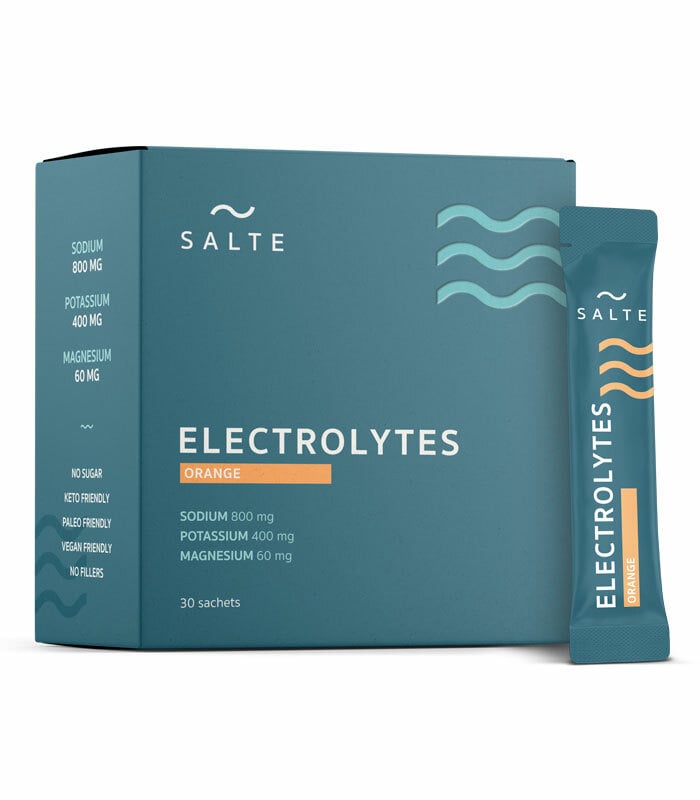 SALTE Elektrolyter Apelsin 30 dospåsar