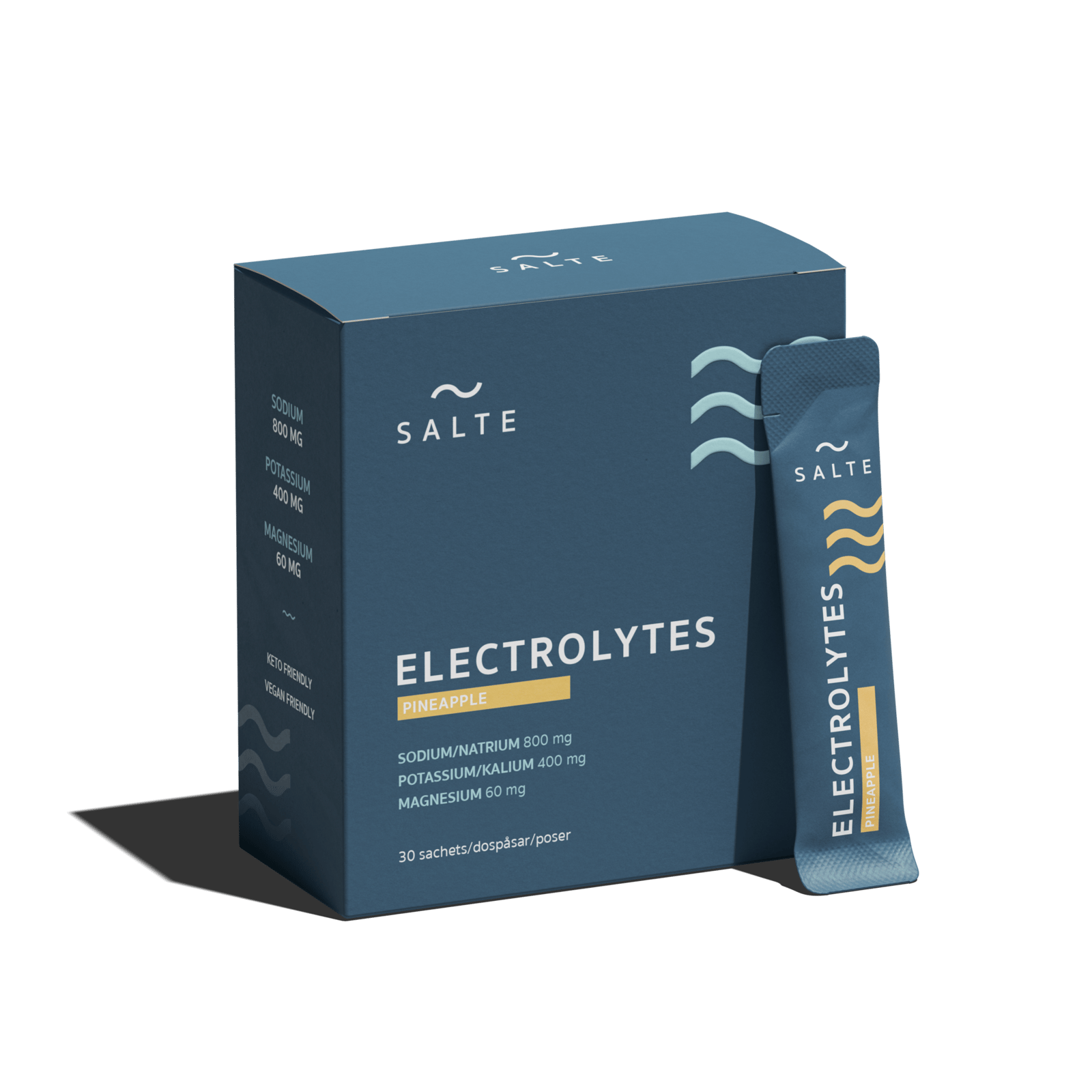 Salte Elektrolyter Ananas 30 st