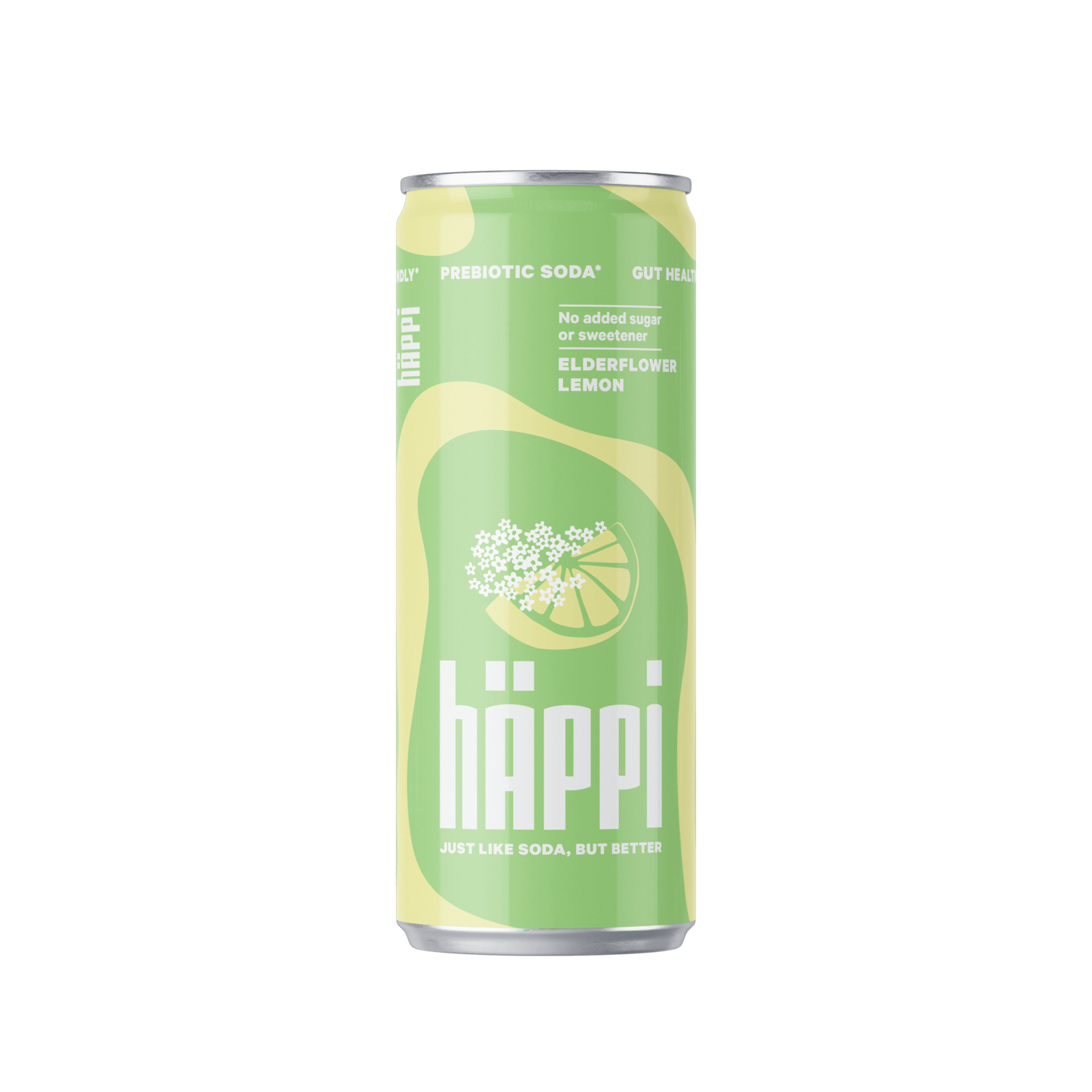 hÄppi Prebiotisk Läsk Fläder & Citron 330 ml