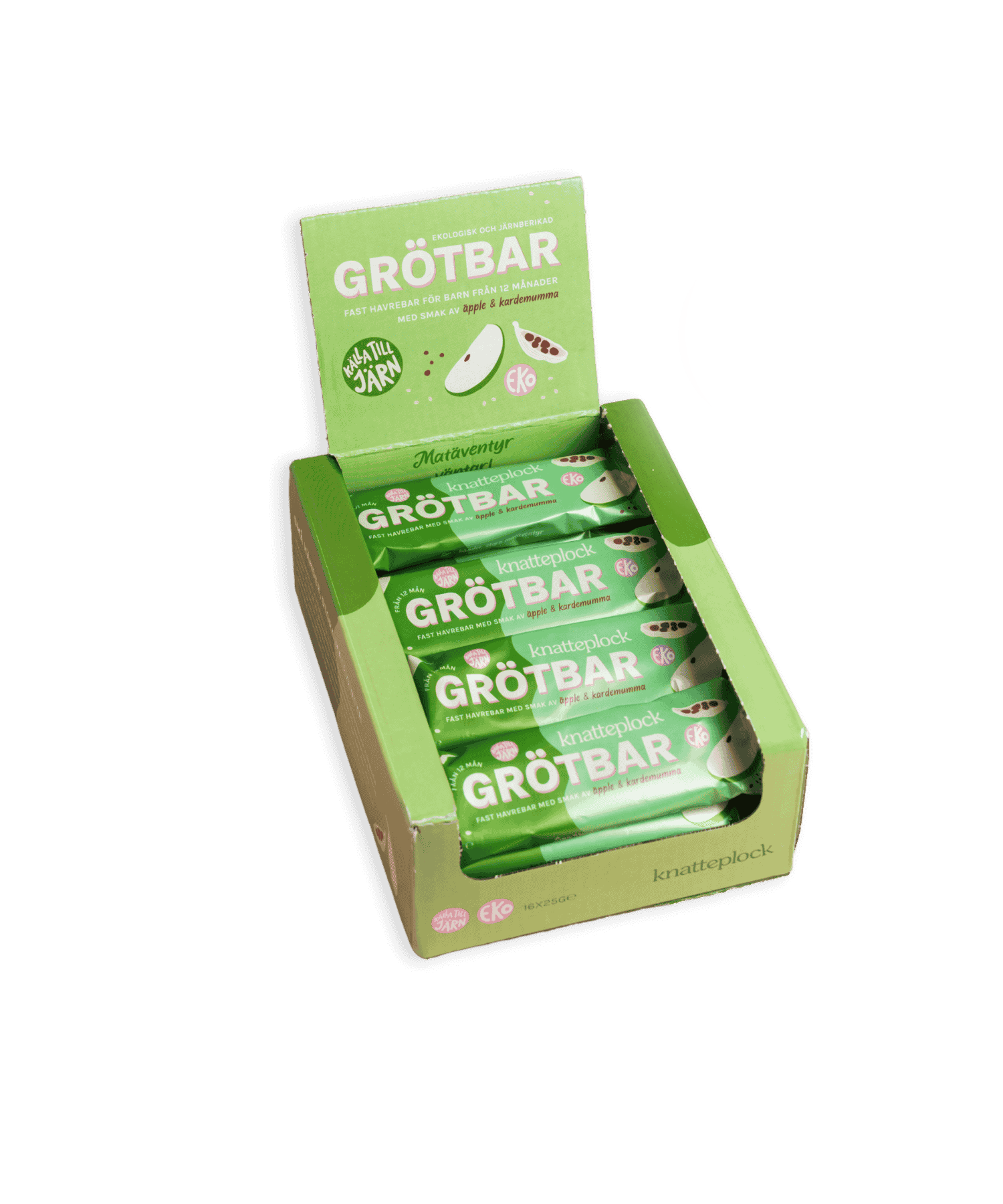 Knatteplock Grötbar Äpple & Kardemumma 16 st