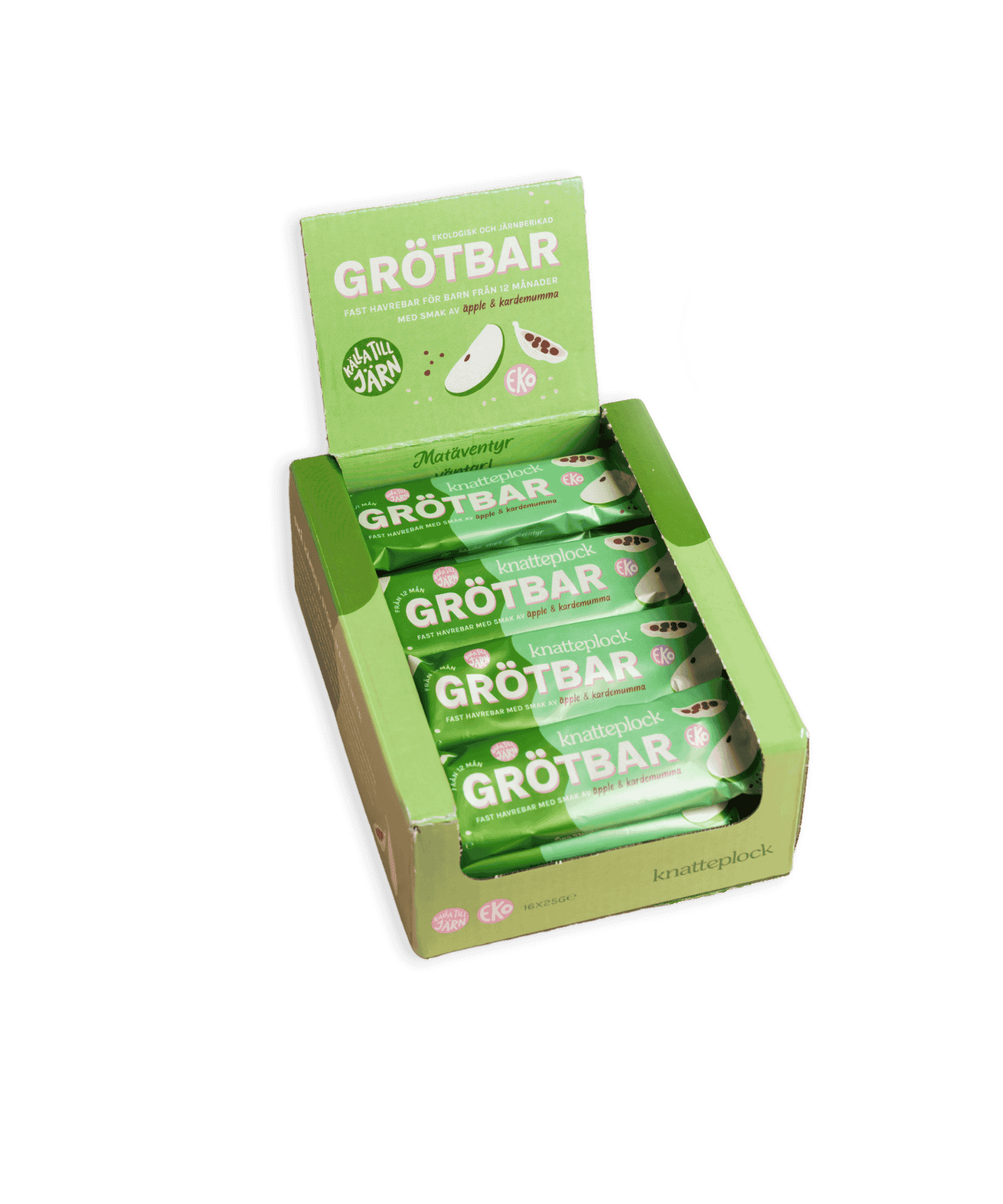 Knatteplock Grötbar Äpple & Kardemumma 16 st