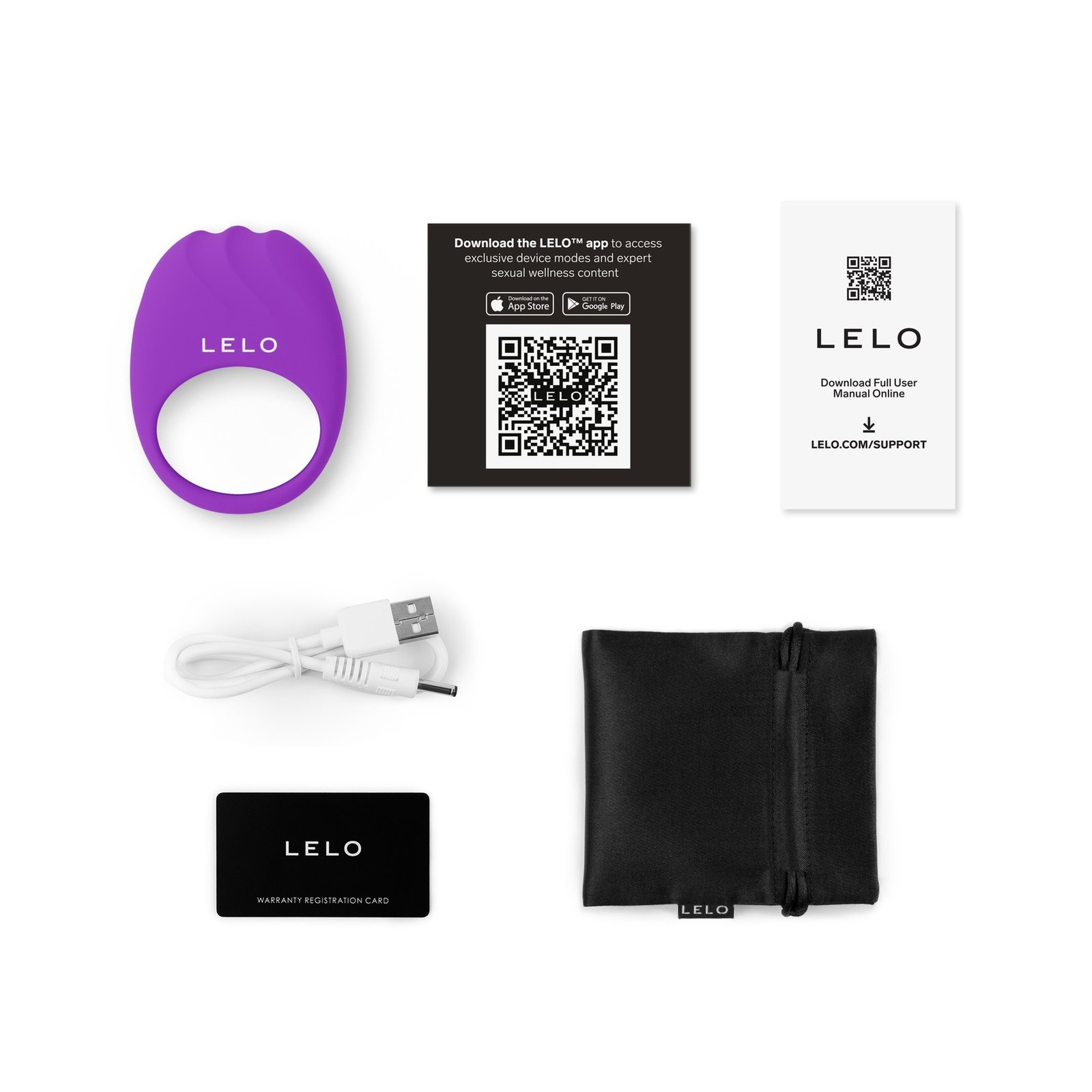 LELO LIFEGUARD™ Originals Penisring Purple