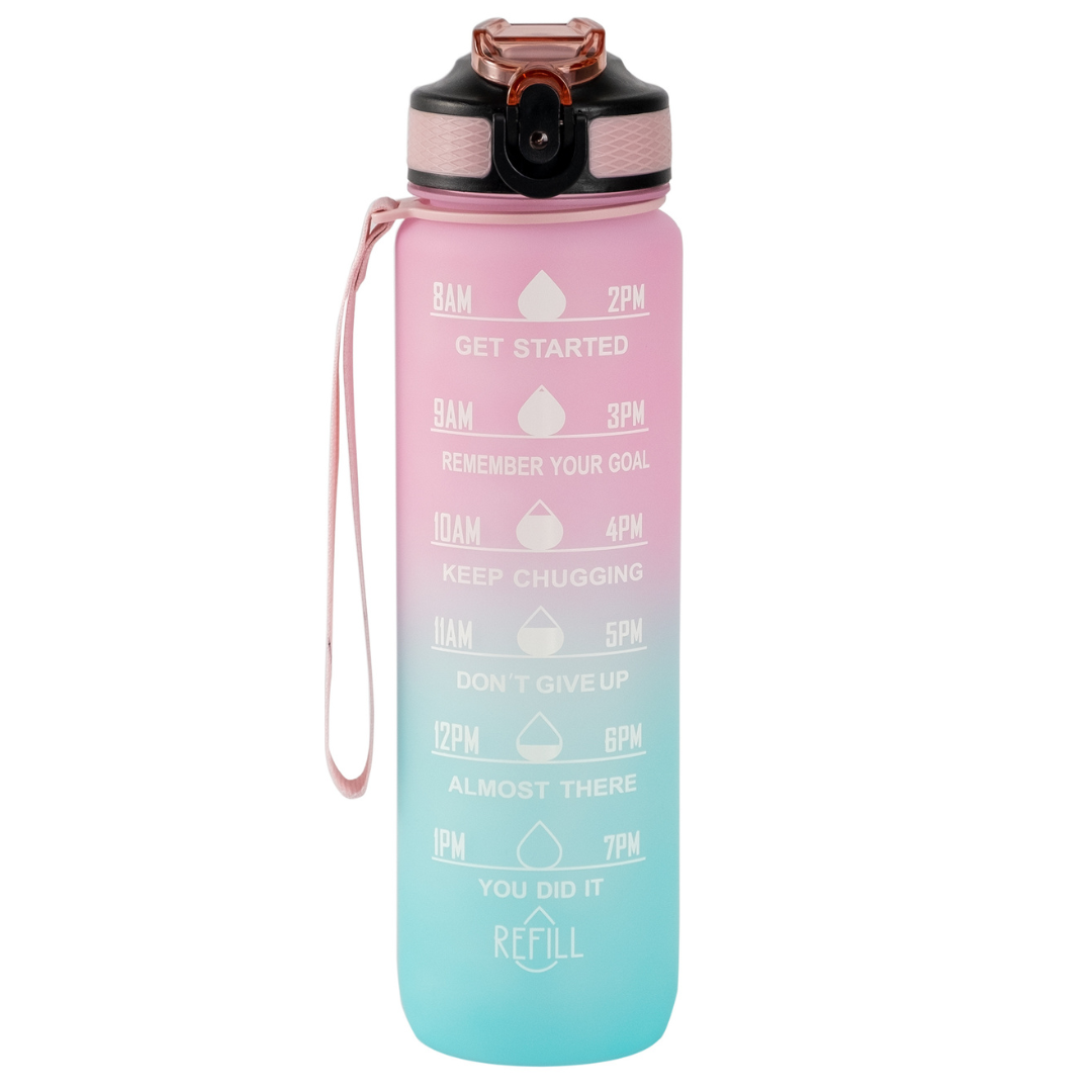 Sthlm Hydra Bottle Light Pink & Light Blue 1 liter