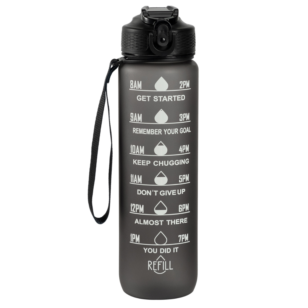 Sthlm Hydra Bottle Black 1 liter