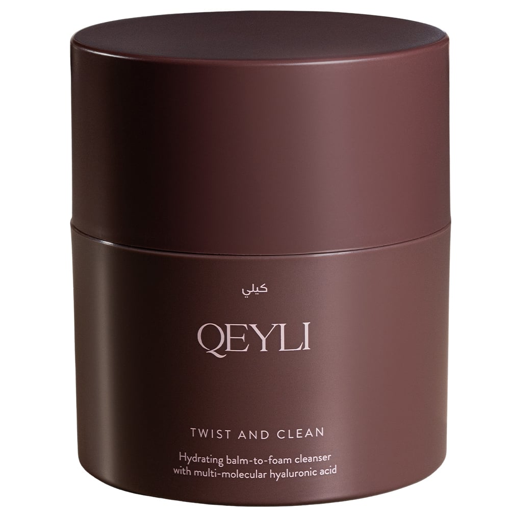 QEYLI TWIST AND CLEAN HYDRATING BALM-TO-FOAM CLEANSER