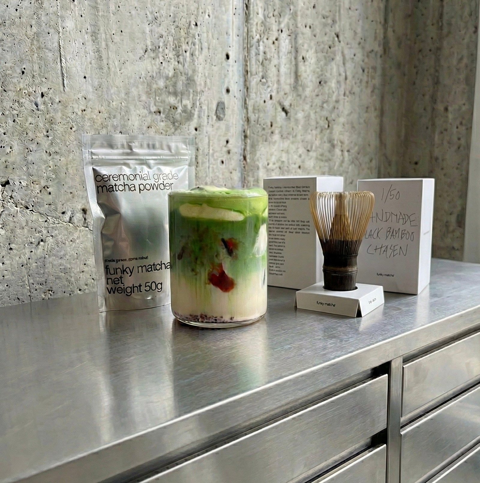 Funky Matcha Ceremonial Grade Matcha Powder 50 g