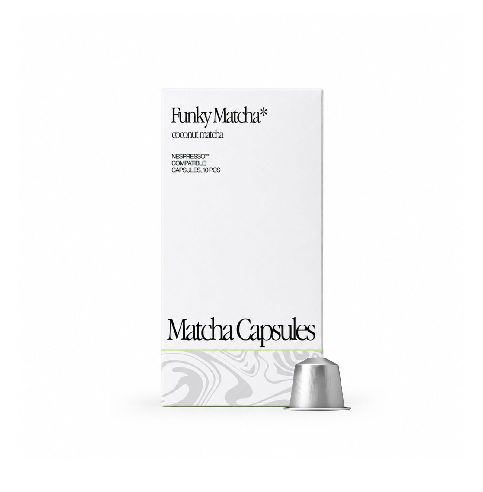 Funky Matcha Coconut Matcha Pods 10 st