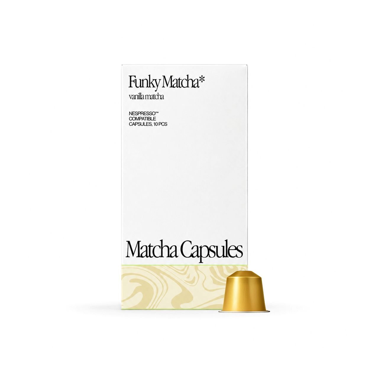Funky Matcha Vanilla Matcha Pods 10 st