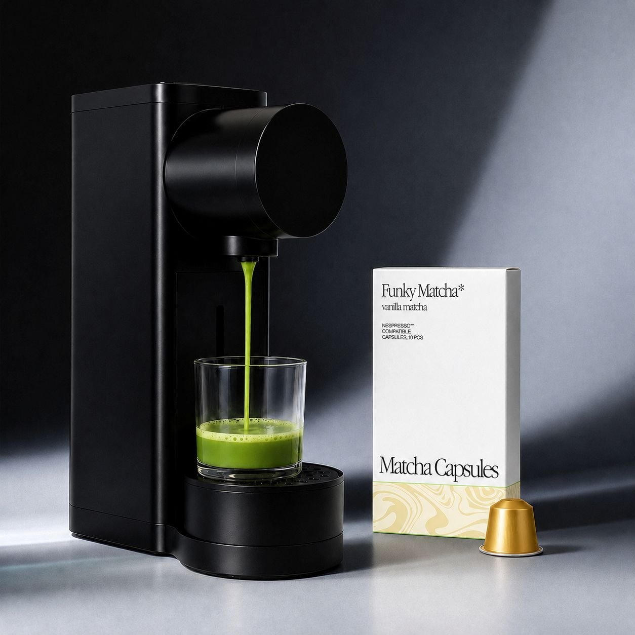 Funky Matcha Vanilla Matcha Pods 10 st