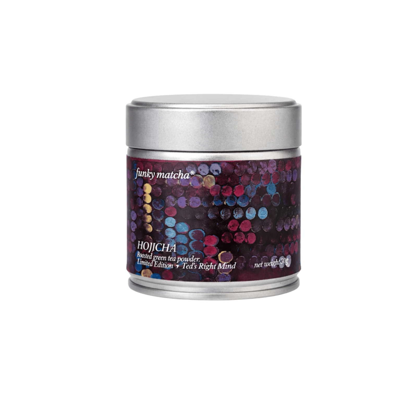Funky Matcha Roasted Hojicha Powder – Tedsrightmind Limited Edition 30 g