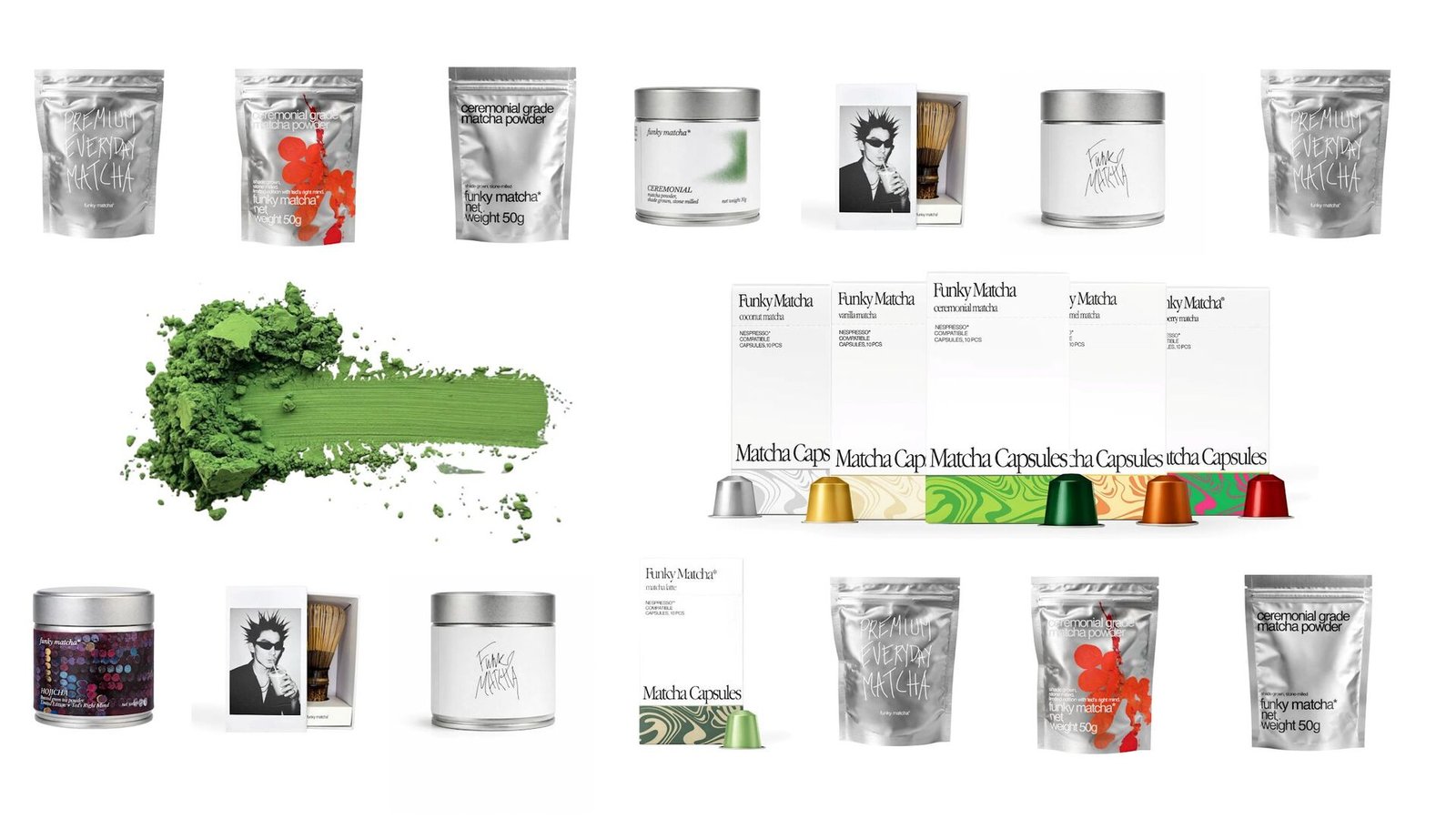 Funky Matcha Premium Everyday Matcha Powder 50 g