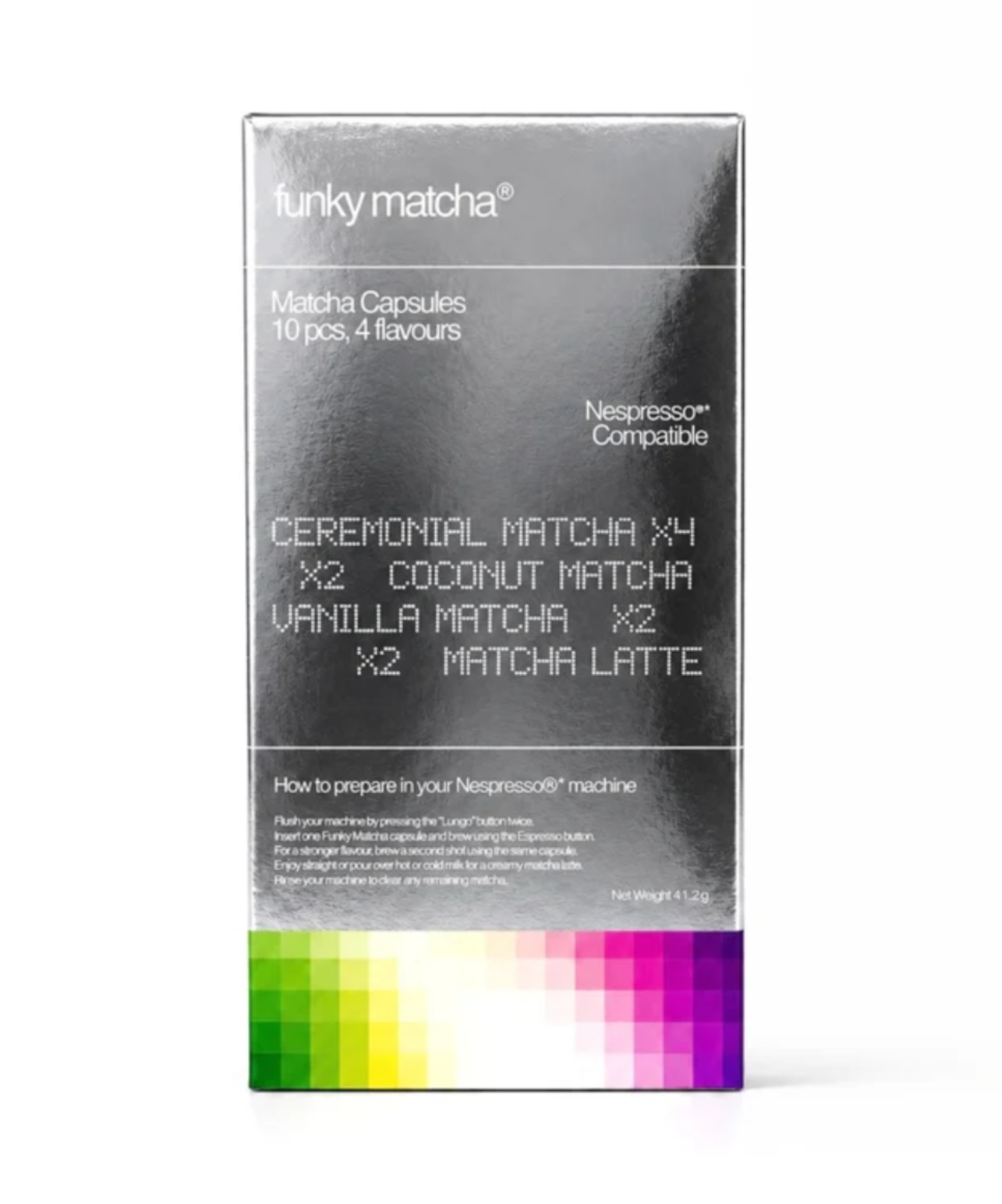 Funky Matcha Signature Selection Matcha Pods Mix 10 st