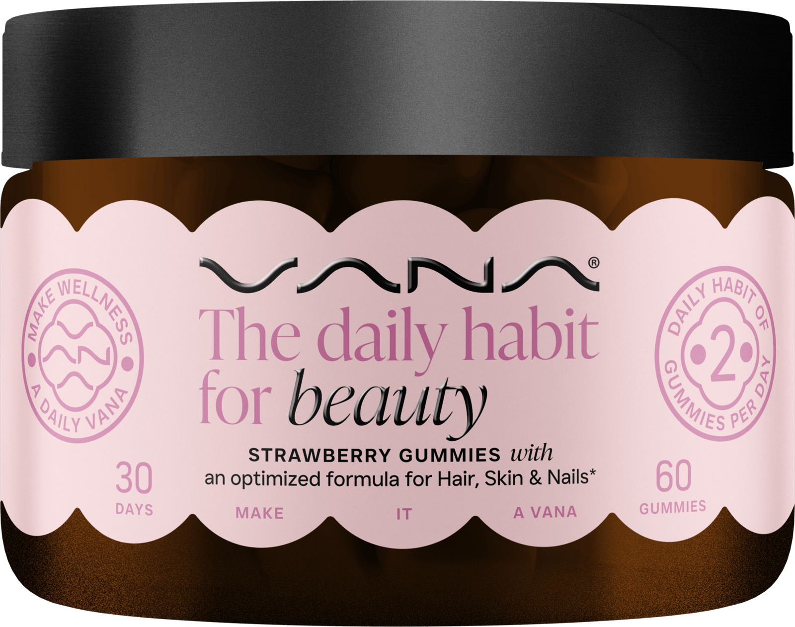 VANA Beauty - Hair Skin & Nails 60 gummies