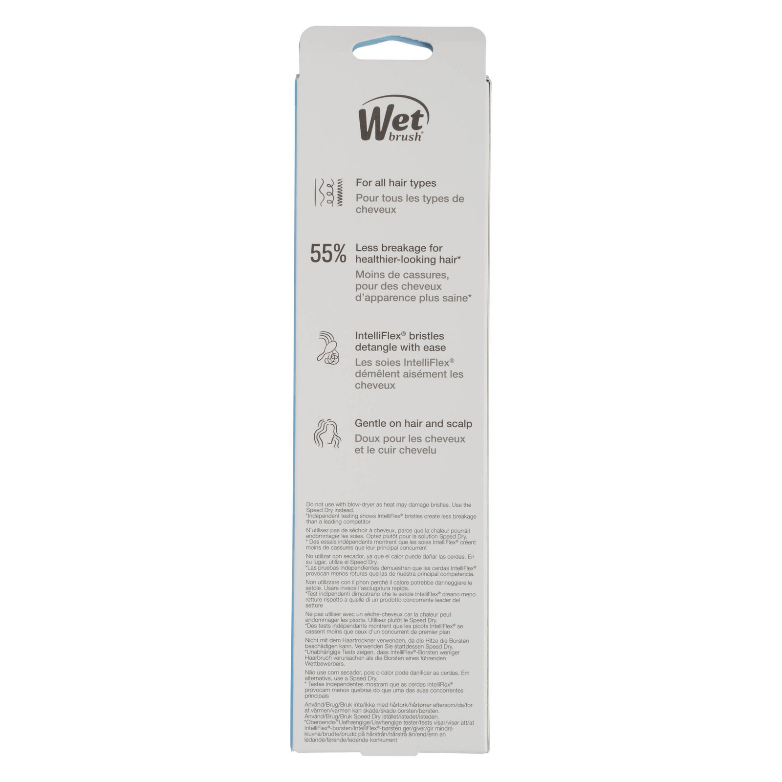 Wet Brush Original Detangler Frost Black
