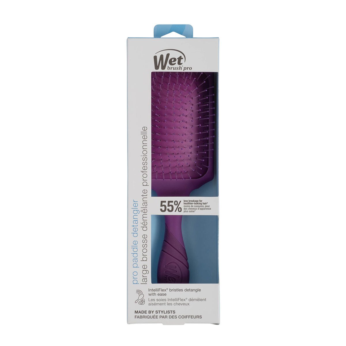 Pro Paddle Detangler Frost Purple