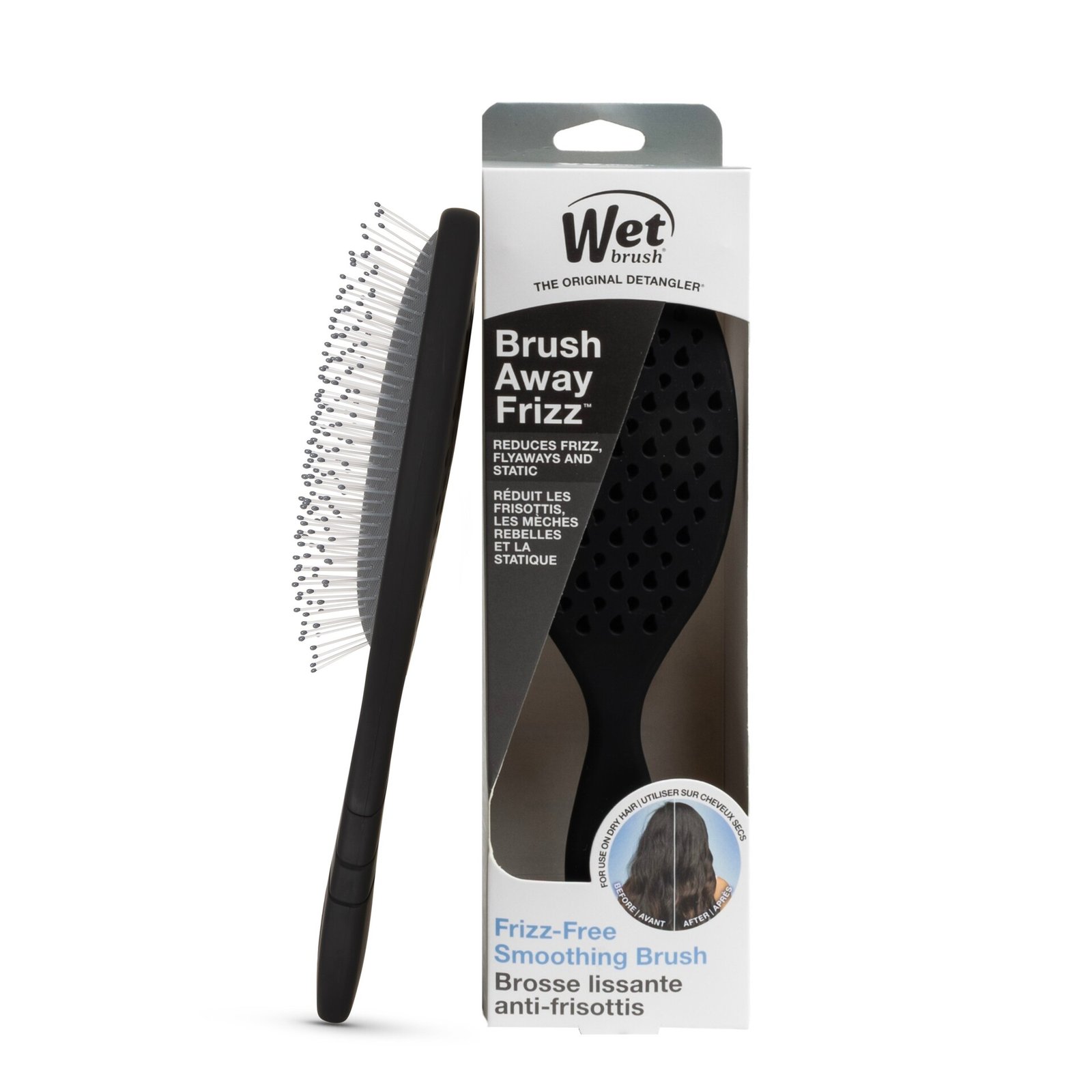WetBrush Retail Frizz-Free Detangler Black 1 st