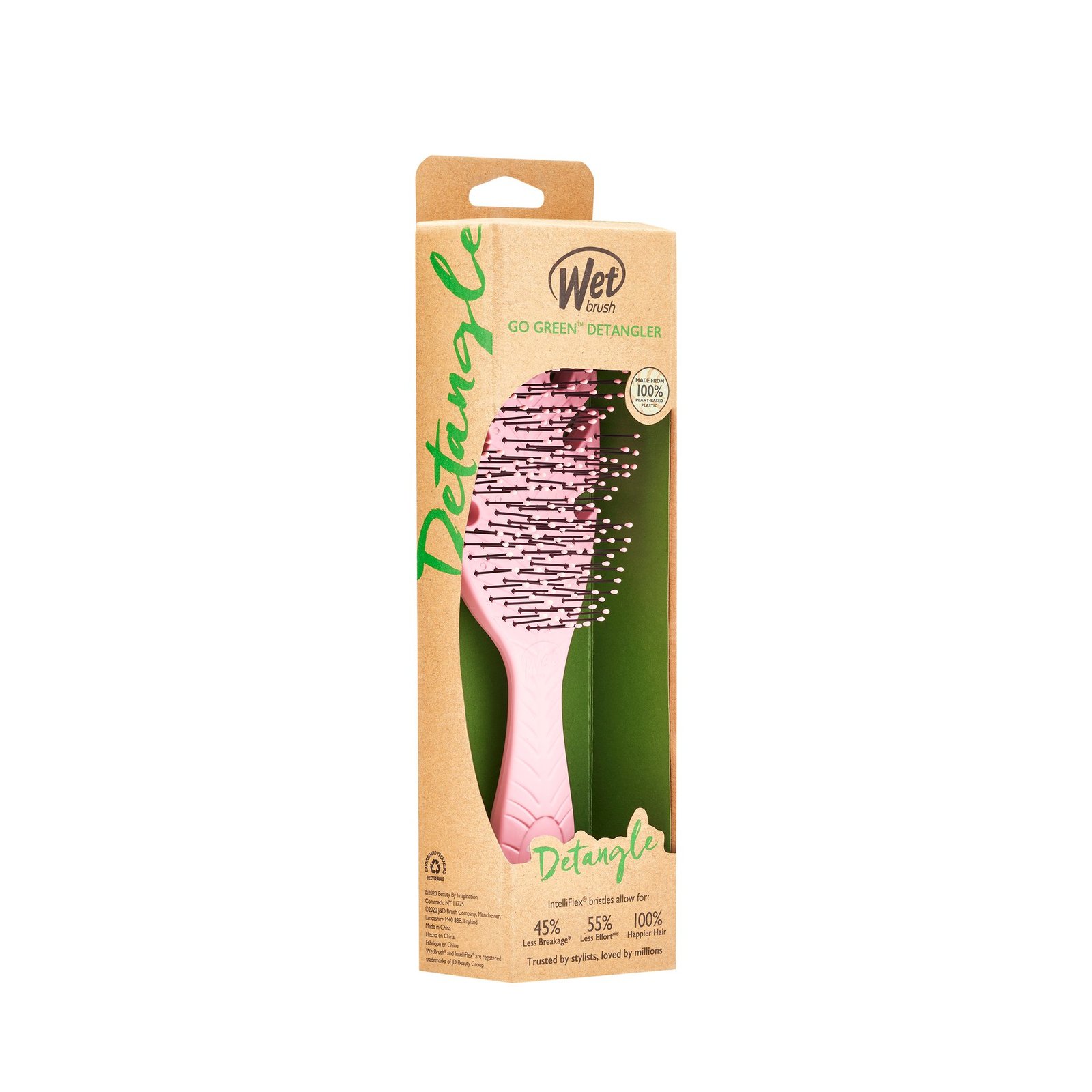 Wet Brush Go Green Detangler Pale Pink