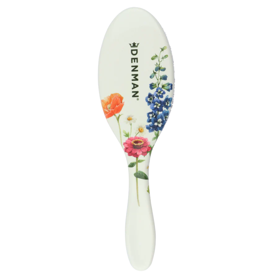 Denman Deluxe D81M Medium Style & Shine Brush Floral Fantasies