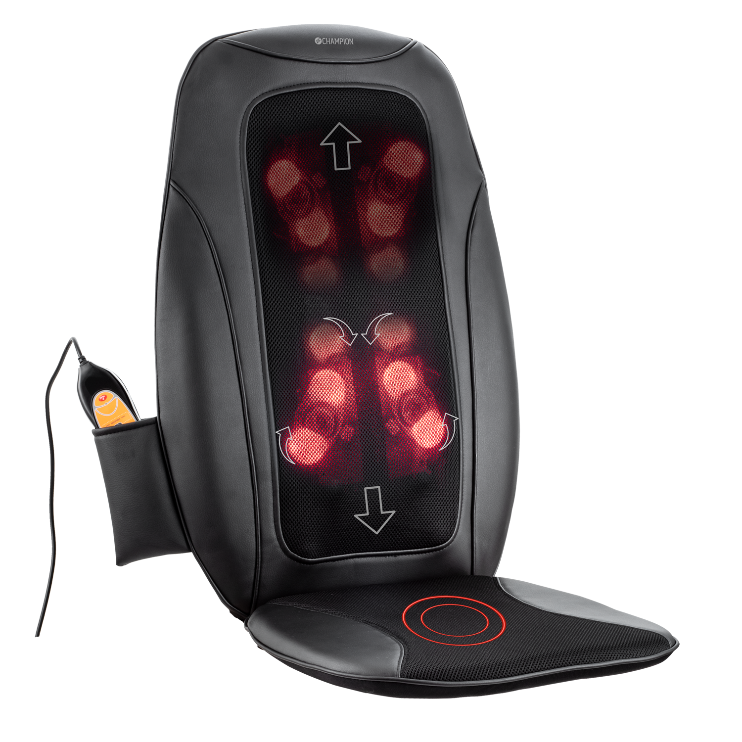 Champion Massagedyna 3D Infraröd Värme 3-Zon MD210 Svart